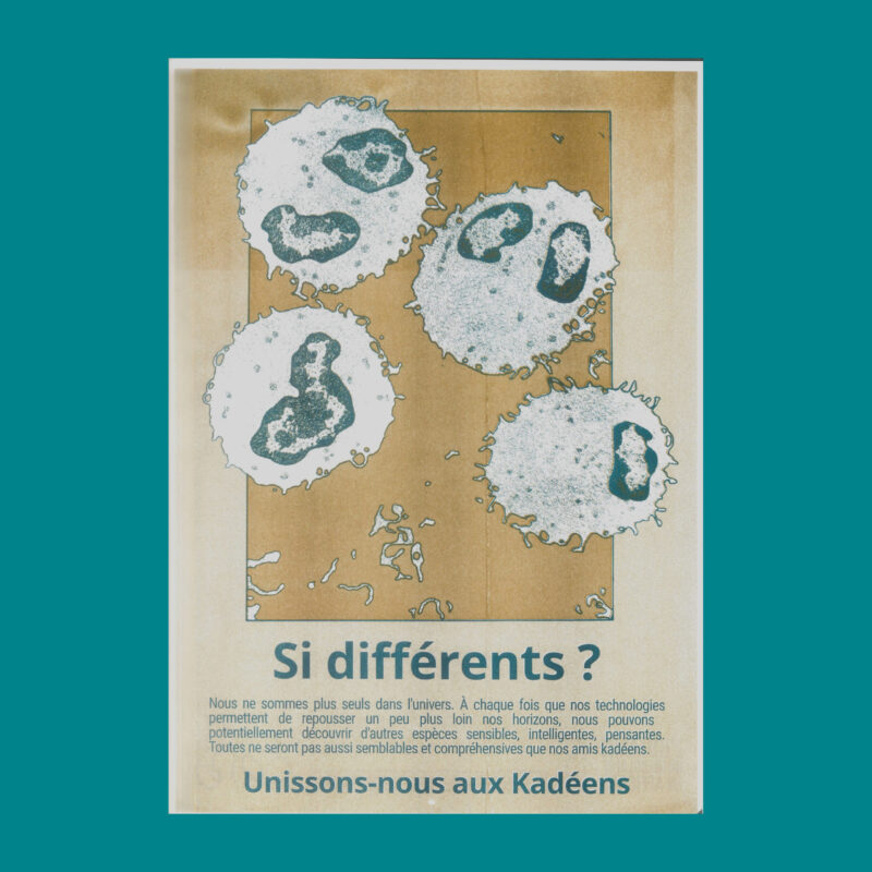 Affiche "Kadéens" · L'humain outresolaire en affiches