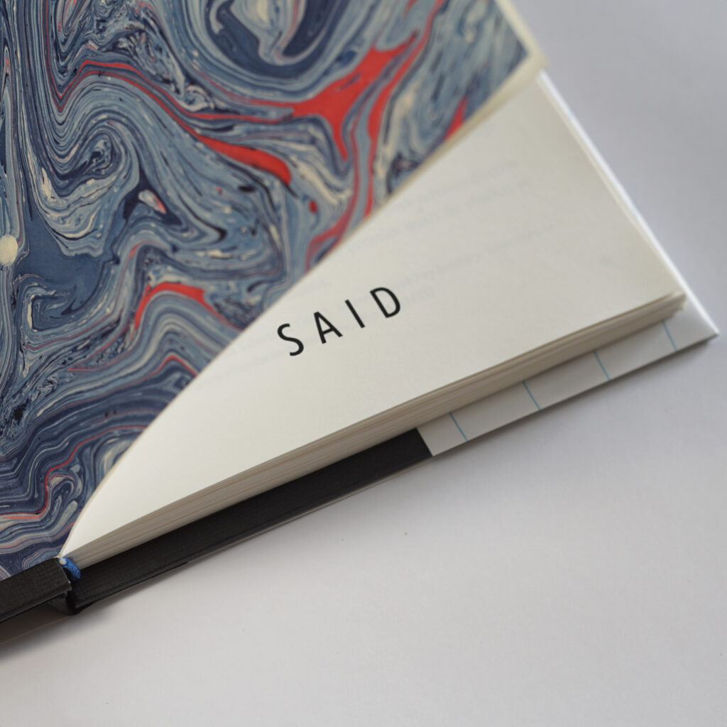 photo de livre de science-fiction signé SAÏD