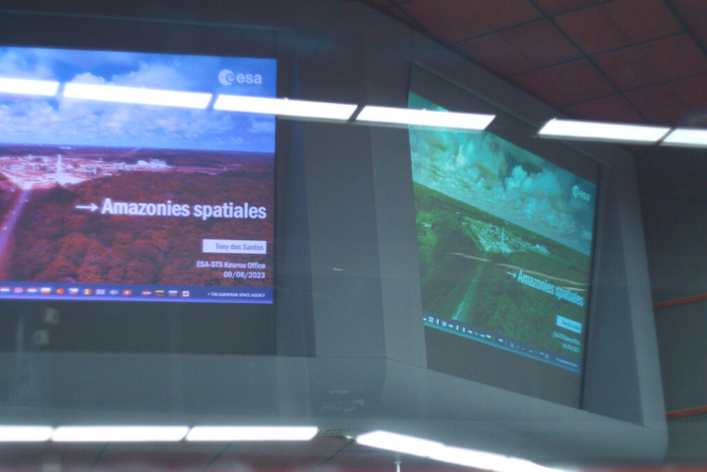 centre spatiale guyanais - salle jupiter - amazonies spatiales