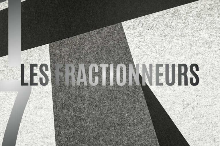 couverture de la nouvelle "les fractionneurs" de SAÏD